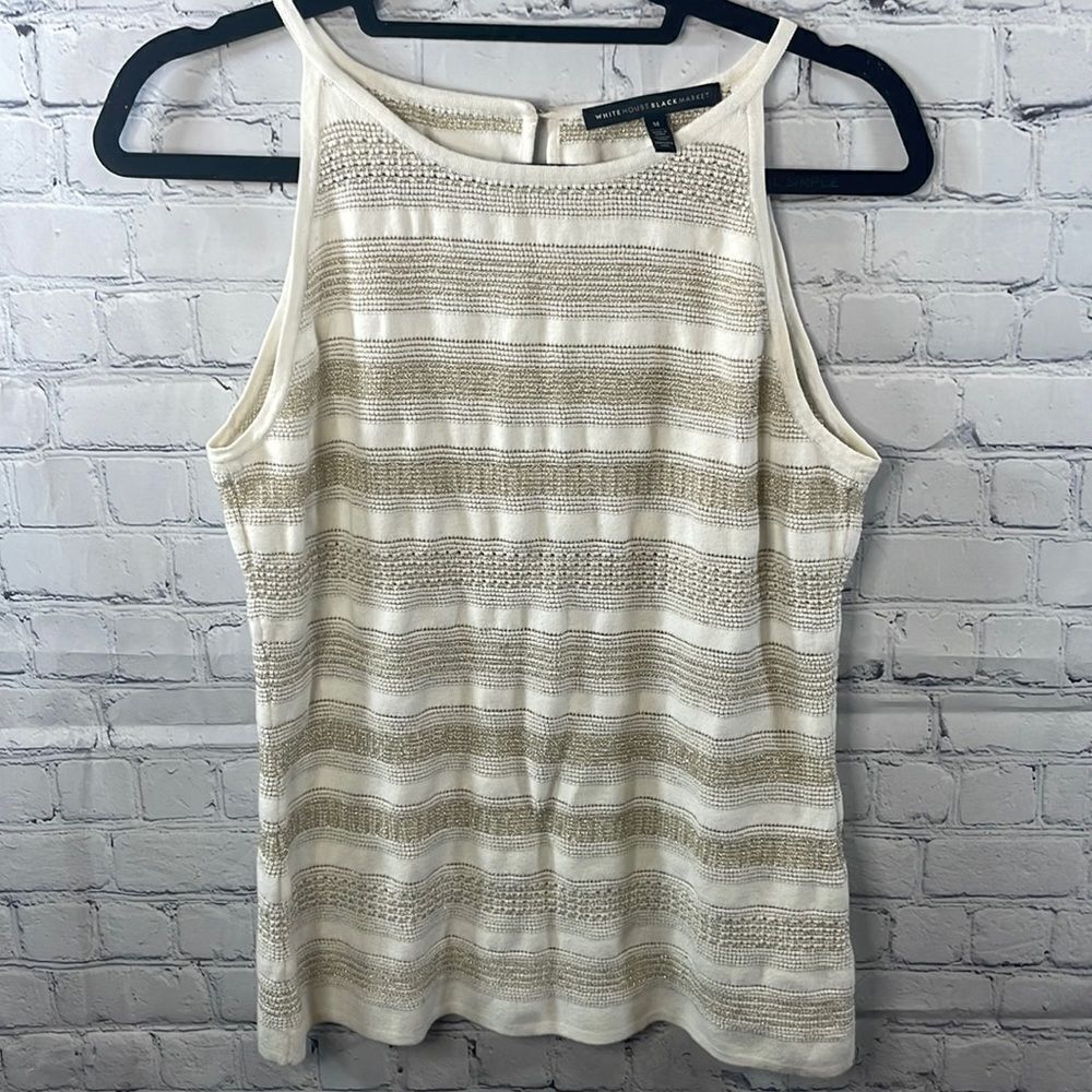 🌺White House Black Market Top Sz Med